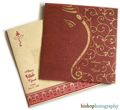indian wedding card clipart