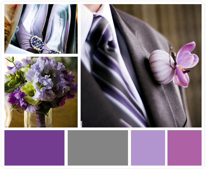 summer wedding color schemes 2012